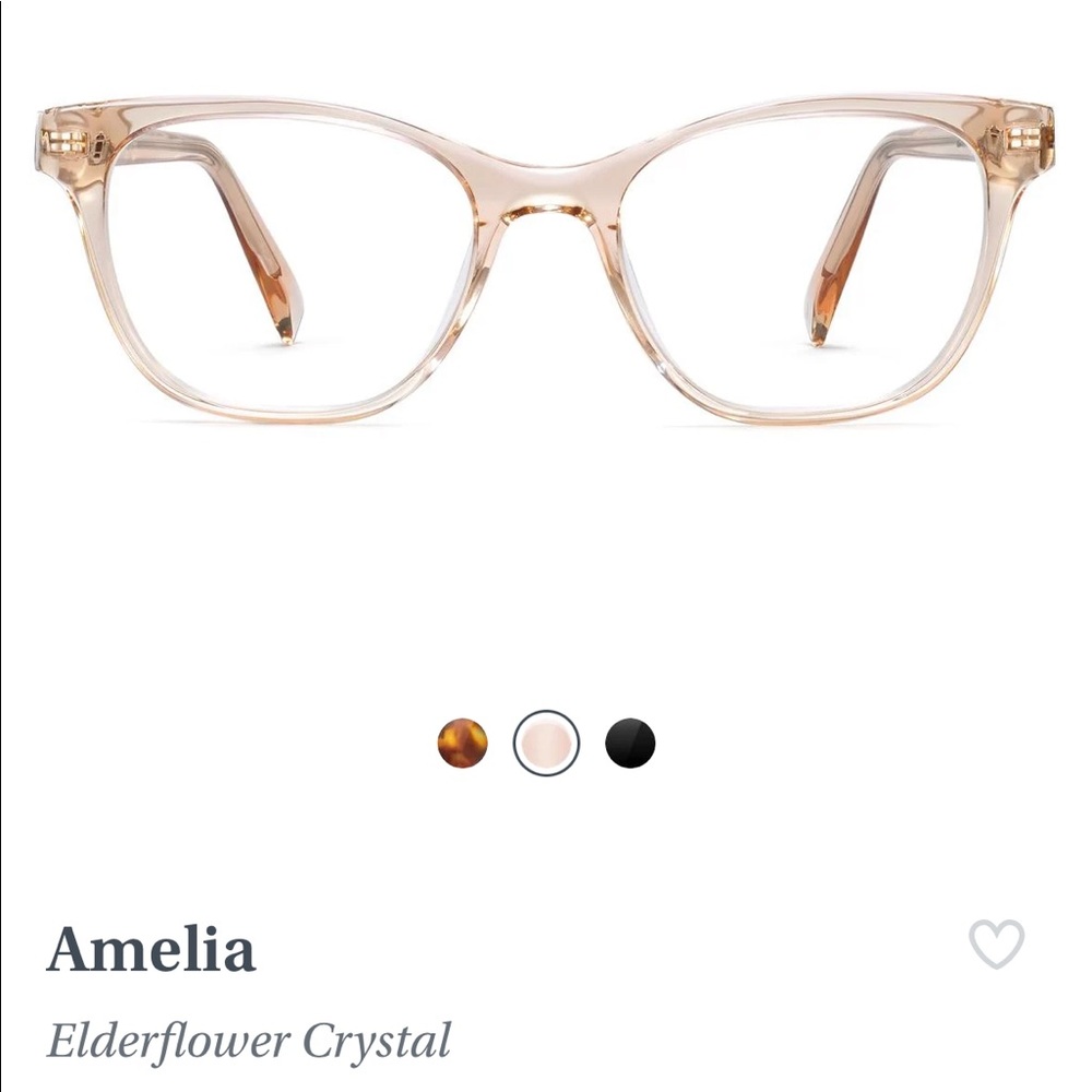 Warby Parker Amelia frames with prescription lenses